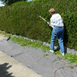 Abdeckplane Gewebeplane mit Ösen 3x4 m 180g/m² in Grau aus PE-ECD Germany Online