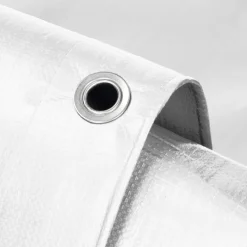 Abdeckplane Gewebeplane mit Ösen 2x3 m 180g/m² in Weiß aus PEAbdeckplane Gewebeplane mit Ösen 2x3 m 180g/m² in Weiß aus PE-ECD Germany Sale