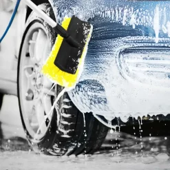 Auto Waschbürste mit Aluminium Teleskop Stiel bis 300 cm-ECD Germany Clearance
