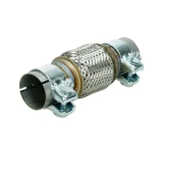 Flexrohr Edelstahl 50 x 100 mm mit Schellen-ECD Germany Outlet