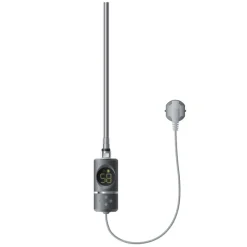 Heizstab 300W Anthrazit mit Thermostat und LCD Bildschirm LuxeBath-ECD Germany New
