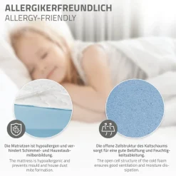 Kinderbett Hausbett 90x200 cm Hellgrau aus Kiefernholz inkl. Matratze H-16cm Holzbett mit Dach und Lattenrost ML-Design-ECD Germany Online