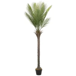 Künstliche Palme 180 cm Tropische Kunstpalme im Topf ML-Design-ECD Germany New
