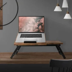 Laptoptisch fürs Bett oder Sofa Vintage Braun aus Holz ML-Design-ECD Germany Online