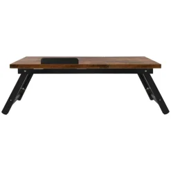 Laptoptisch fürs Bett oder Sofa Vintage Braun aus Holz ML-Design-ECD Germany Online