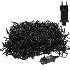 LED Cluster Lichterkette 22 m mit 3000 LEDs Warmweiß IP44-ECD Germany Sale