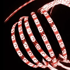 LED-Streifen 5 m rot wasserfest - 60 LED pro Meter-ECD Germany New