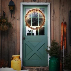 Lichterkranz für Weihnachten Ø58cm Warmweiß 500 LEDs IP44 Innen/Außen-ECD Germany New