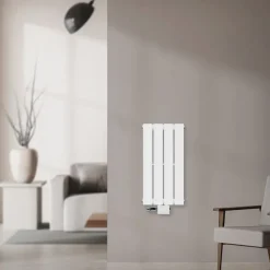 Paneelheizkörper Einlagig 300x600 mm Weiß mit Universale Anschlussgarnitur ML-Design-ECD Germany Outlet