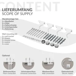 Paneelheizkörper Einlagig 300x600 mm Weiß ML-Design-ECD Germany Hot