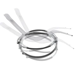 Schaukelliege mit Kopfstütze 155x45x125 cm Hellgrau aus Polyester mit Stahlrahmen-ECD Germany