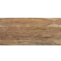 TV-Lowboard mit zwei Schubladen 110x50x40 cm aus Akazien- und Schwellenholz mit Metallbeine  WOMO-Design-ECD Germany Outlet